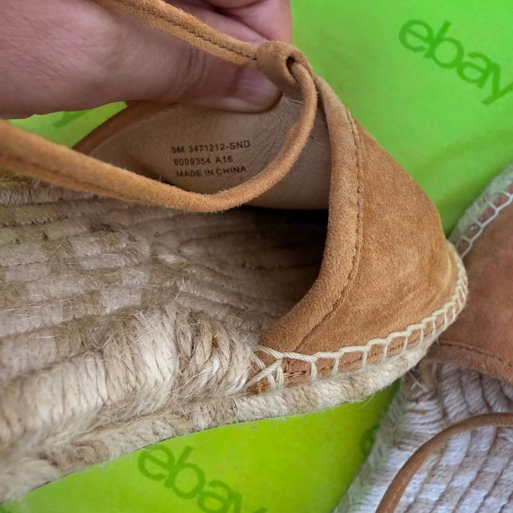 Frye suede espadrille